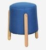Vicente Solid Wood Seating Stool In Natural Finish