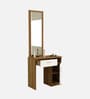 Victo Dressing Table in Lyon Teak & White Colour