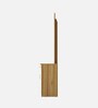Victo Dressing Table in Lyon Teak & White Colour