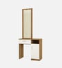 Victo Dressing Table in Lyon Teak & White Colour