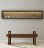 Victor Fabric Recaimer With Teakwood Base In Brown color