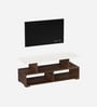 Victor TV Unit In Brown Maple & White Finish