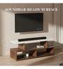 Victor TV Unit In Brown Maple & White Finish