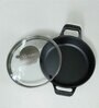 Victoria 5.5 in Mini Round Casserole Dish with Glass Lid Pre-Seasoned