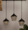 Victoria Black Metal Cluster Hanging Light