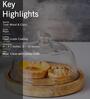 Victoria Bakery Cake Stand with Glass Dome