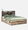 Victoria King Size Bed in Matte Finish with Box Storage
