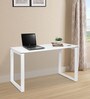 Victoria Writing Table in Frosty White Finish