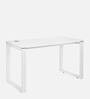 Victoria Writing Table in Frosty White Finish