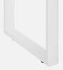 Victoria Writing Table in Frosty White Finish