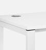 Victoria Writing Table in Frosty White Finish
