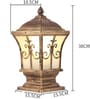 Victorian Antique Garden Pillar Lamp