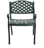 Victorian Style Antique Chair in Green Colour