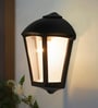 Victorian Style Black Polycarbonate Outdoor Wall Lamp