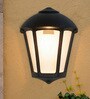 Victorian Style Black Polycarbonate Outdoor Wall Lamp