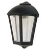 Victorian Style Black Polycarbonate Outdoor Wall Lamp