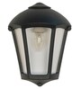 Victorian Style Black Polycarbonate Outdoor Wall Lamp