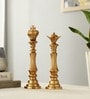 Victoris Gold  Set of  King and Queen Chess