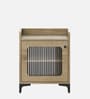 Vida Bedside Table in Santana Oak Finish