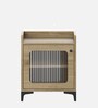 Vida Bedside Table in Santana Oak Finish