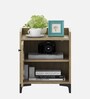 Vida Bedside Table in Santana Oak Finish