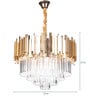 Vida Gold Crystal Chandelier
