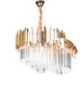 Vida Gold Crystal Chandelier