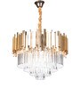 Vida Gold Crystal Chandelier
