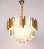 Vida Gold Crystal Chandelier