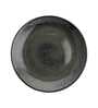 Vidhumra Studio 7 Inch Grey Ceramic (Set of 2) Quarter Plate