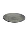 Vidhumra Studio 7 Inch Grey Ceramic (Set of 2) Quarter Plate