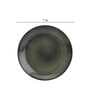 Vidhumra Studio 7 Inch Grey Ceramic (Set of 2) Quarter Plate