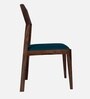 Vieana Sheesham Wood Dining Chair In blue Color