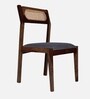 Vieana Sheesham Wood Dining Chair In Grey Color