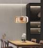 Vienna Amber Glass 3C LED Pendant Light