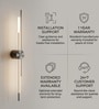 Vienna Axis 3C LED Wall Sconce Metal Profile Tube