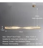 Vienna Cascade Crystal LED Pendant Chandelier with Tri-Color Smart Control