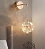 Vienna Crystal Halo Wall Sconce 3C LED Metal Finish