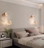 Vienna Crystal Halo Wall Sconce 3C LED Metal Finish