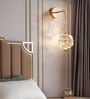 Vienna Crystal Halo Wall Sconce 3C LED Metal Finish