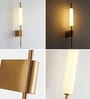 Vienna Gold Acrylic Wall Sconce LED Light