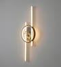 Vienna Halo Art Deco Linear Wall Light 3C LED Sconce