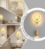 Vienna Halo Gold 3C LED Wall Sconce with Pendant Accent