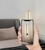 Vienna Halo Linear 3C LED 24 Inch Wall Sconce Black Metal Profile