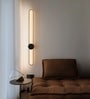 Vienna Halo Linear 3C LED 24 Inch Wall Sconce Black Metal Profile