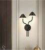 Vienna Noir Dual Arc 3C LED Wallchiere Sconce