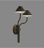Vienna Noir Dual Arc 3C LED Wallchiere Sconce