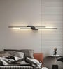 Vienna Noir Linear Tube LED Black 25 Inch Wall Sconce for Living Room