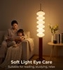 Vienna Ripple LED Column Floor Lamp Acrylic Shade