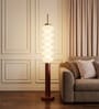 Vienna Ripple LED Column Floor Lamp Acrylic Shade